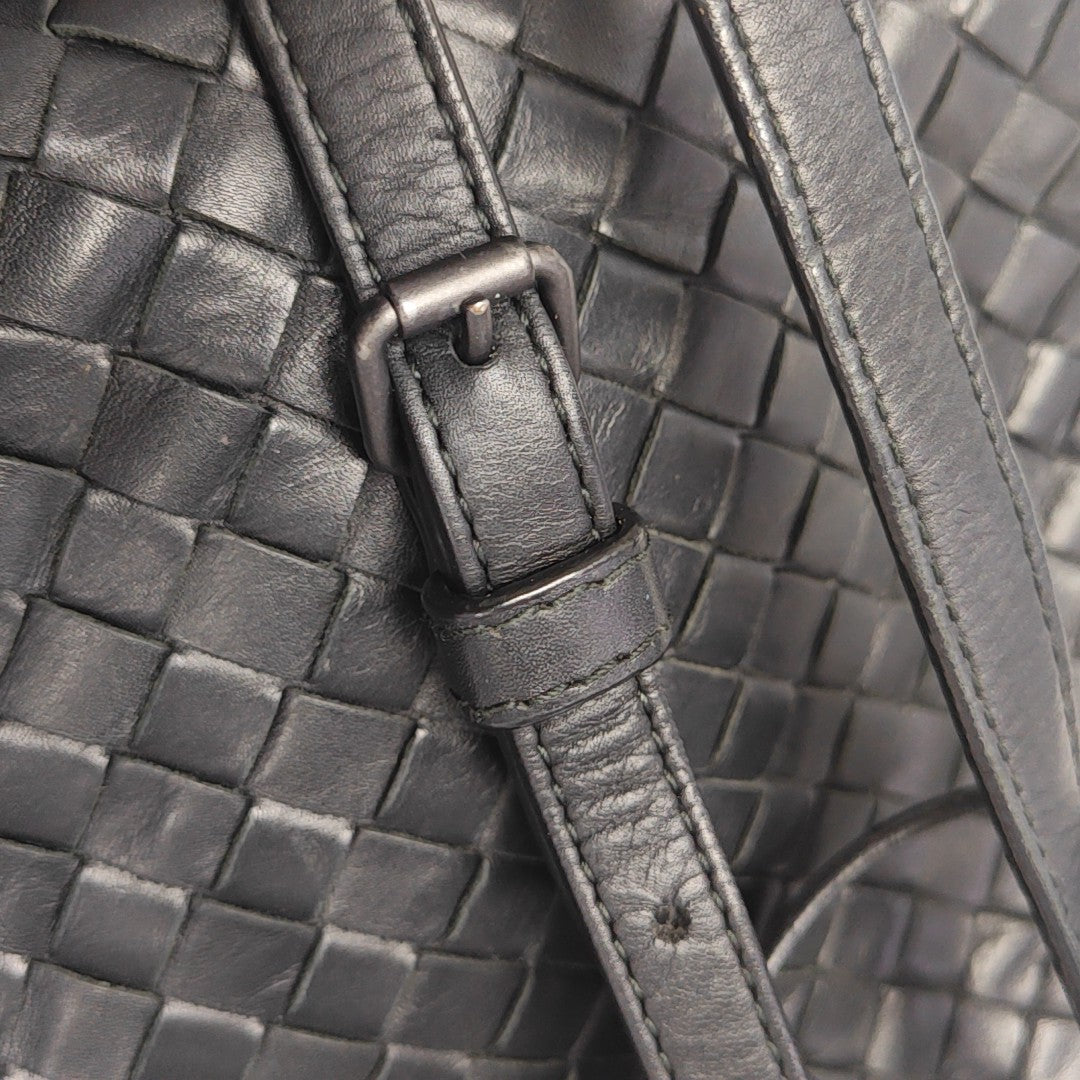 Lambskin Shoulder Bag Black