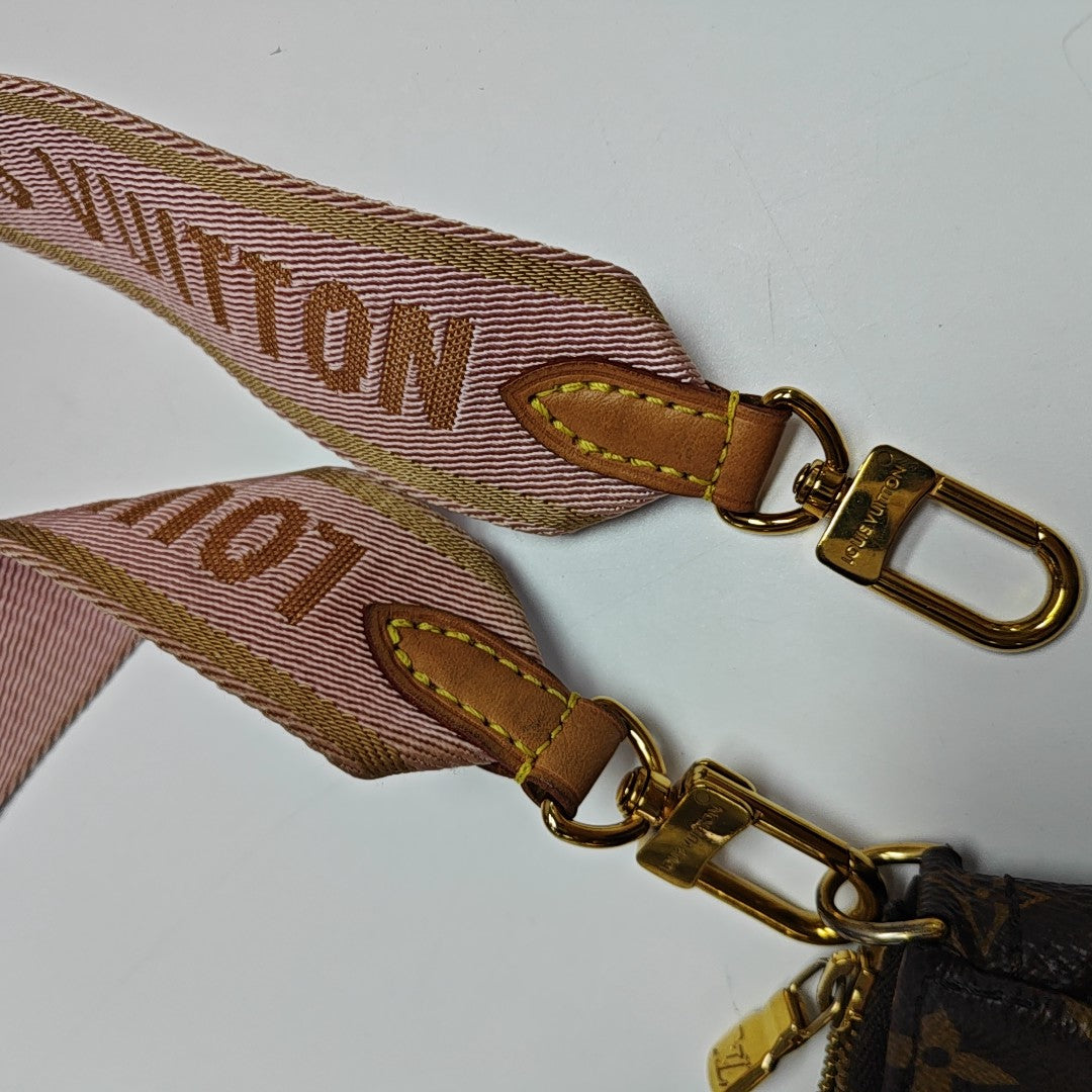MULTI Monogram Coated Canvas Brown