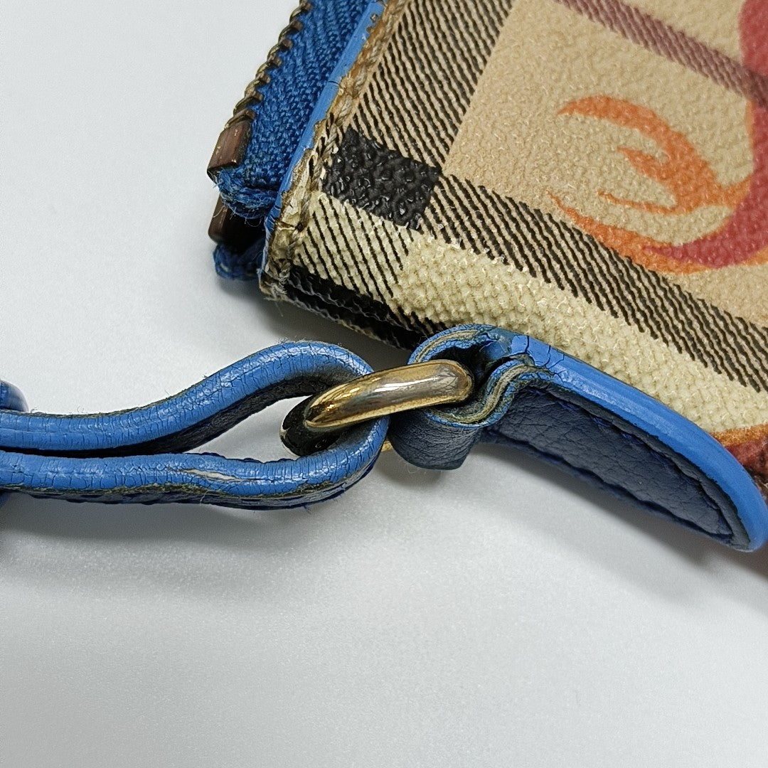 Coated Canvas Shoulder Bag Multicolor