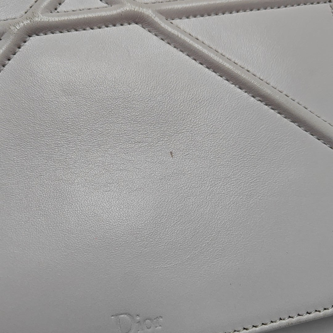 Diorama Medium Cannage Calfskin Pink