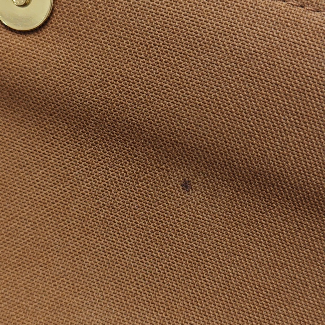 IVY Monogram Coated Canvas Brown