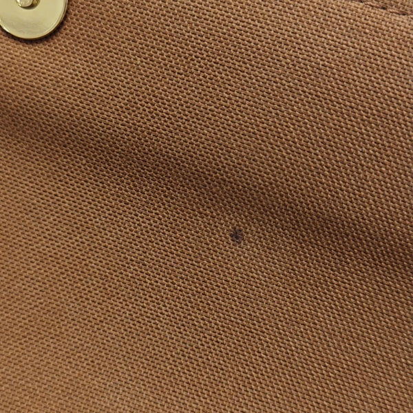 IVY Monogram Coated Canvas Brown