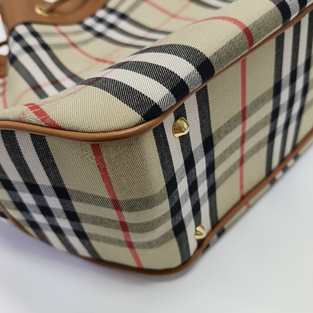 Canvas Bucket Bag Medium Brown