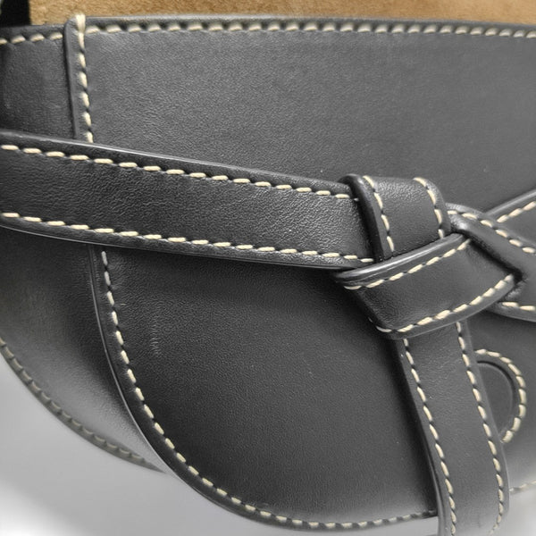 Gate Mini Calfskin Black