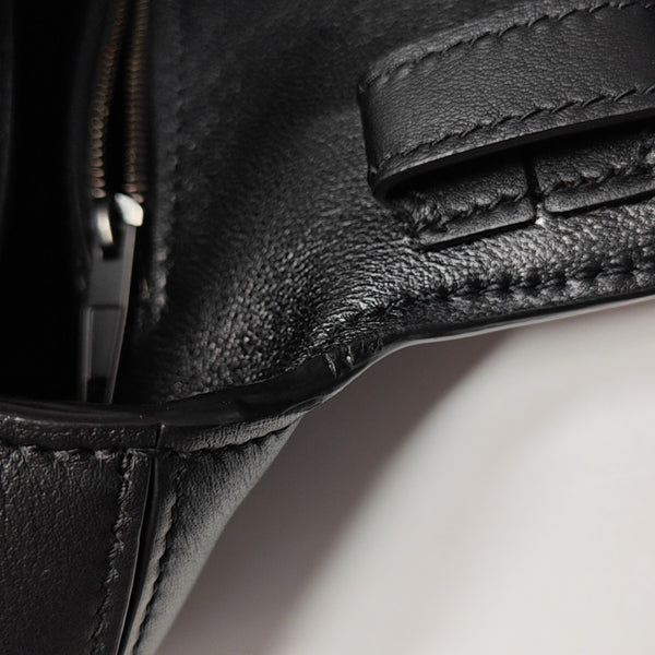 Downtown Small Quilted Calfskin Black