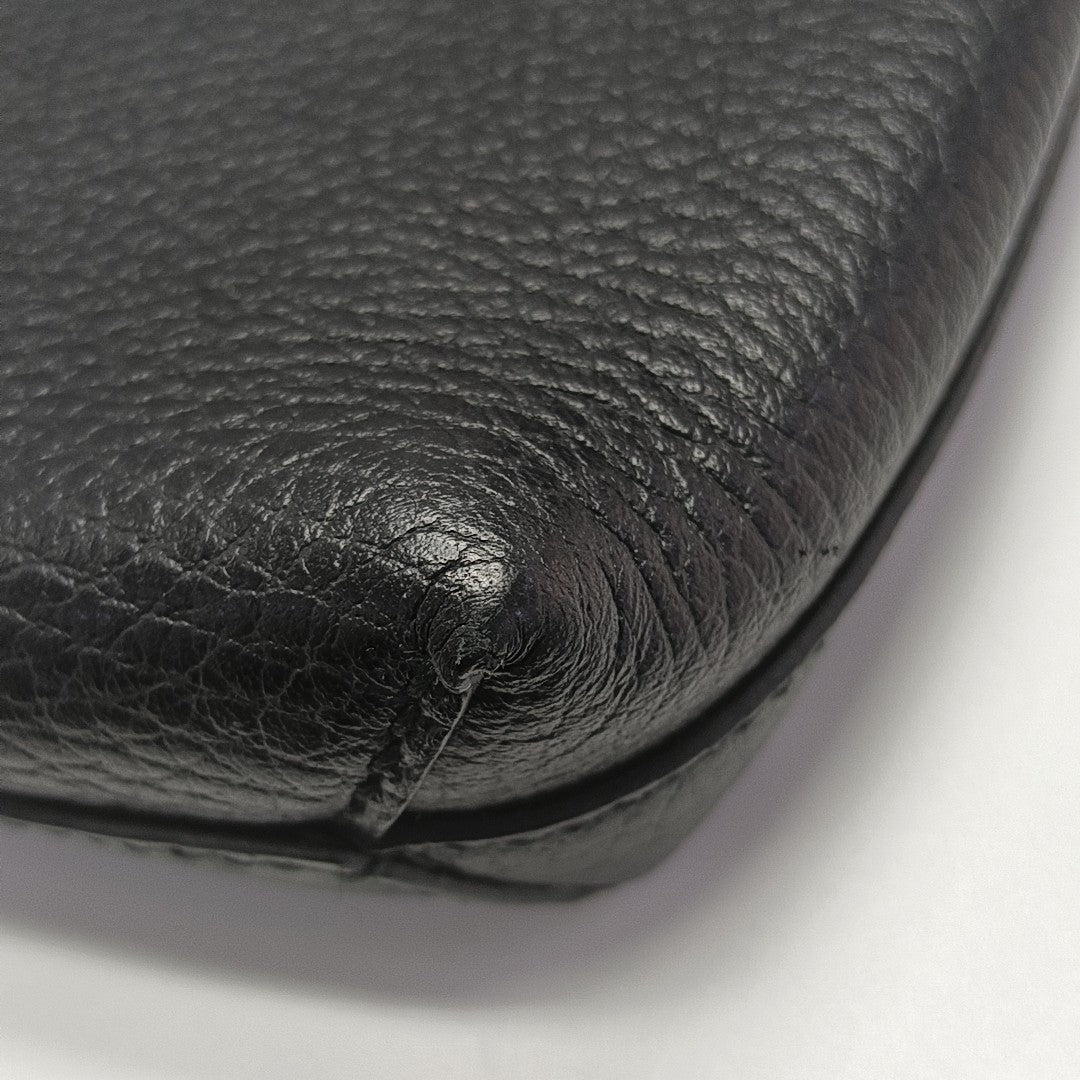 Calfskin Clutch Black