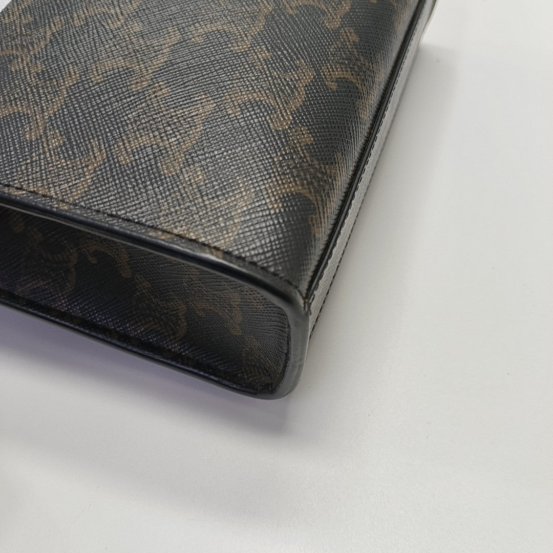 CABAS CELINE Mini Coated Canvas Brown