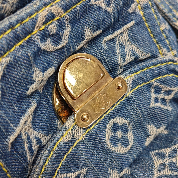 BAGGY GM Monogram Denim Blue
