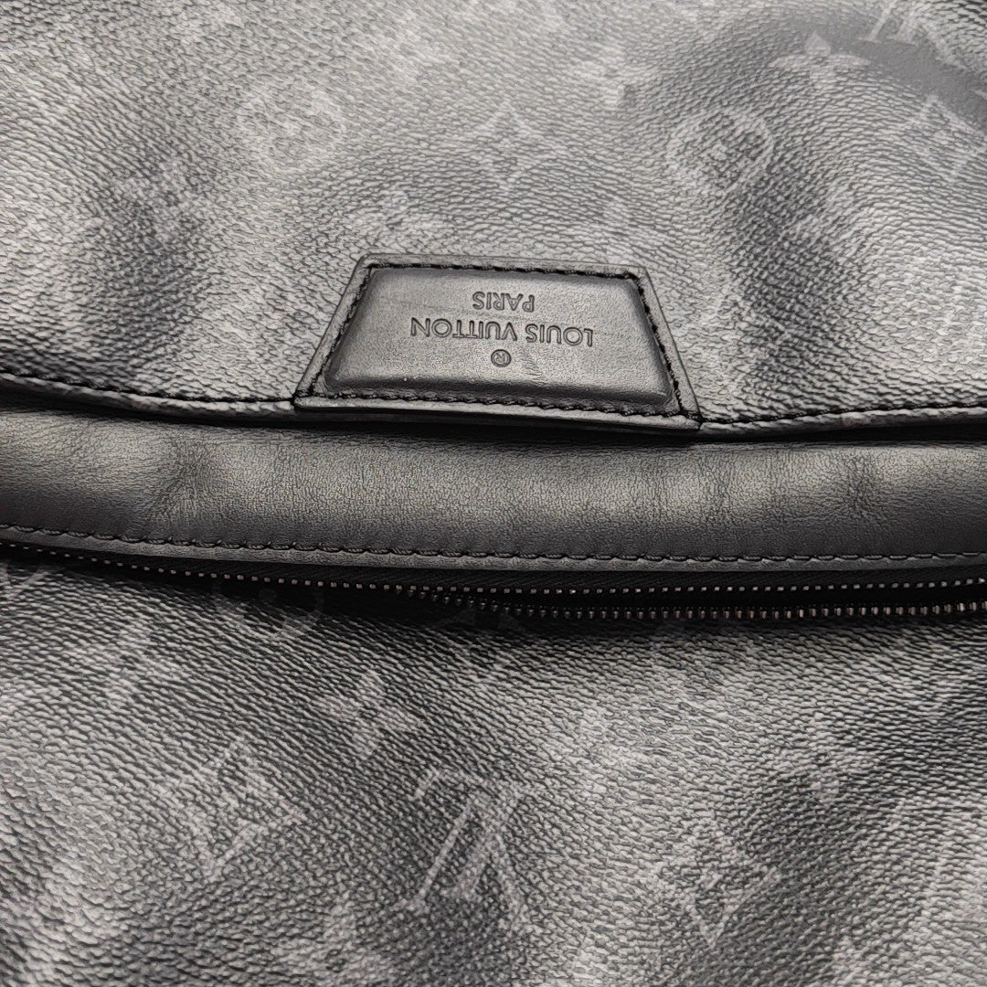 DISCOVERY PM Monogram Coated Canvas Black