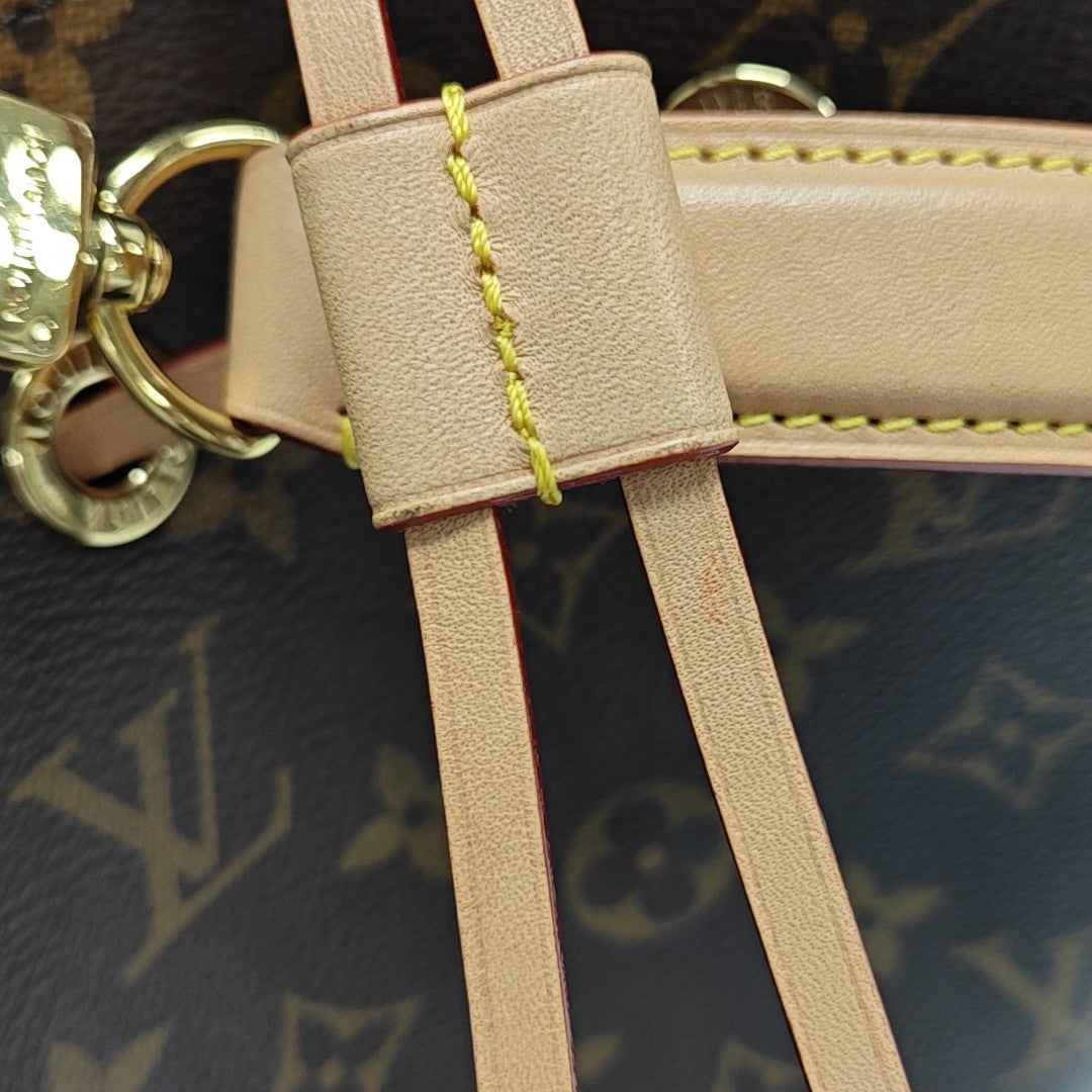 NÉONOÉ BB Monogram Coated Canvas Brown
