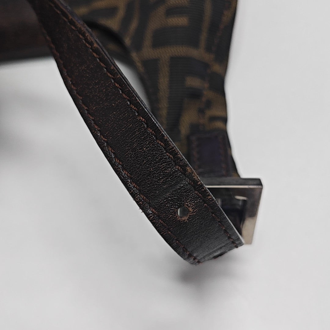 Canvas Shoulder Bag Brown