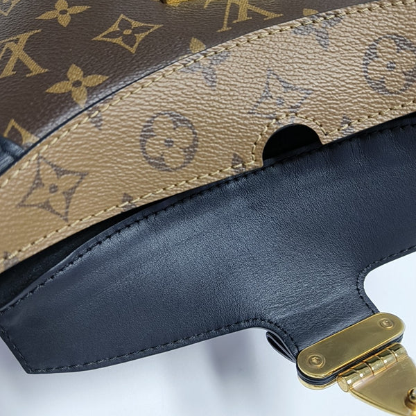 TWINNY Monogram Coated Canvas Brown