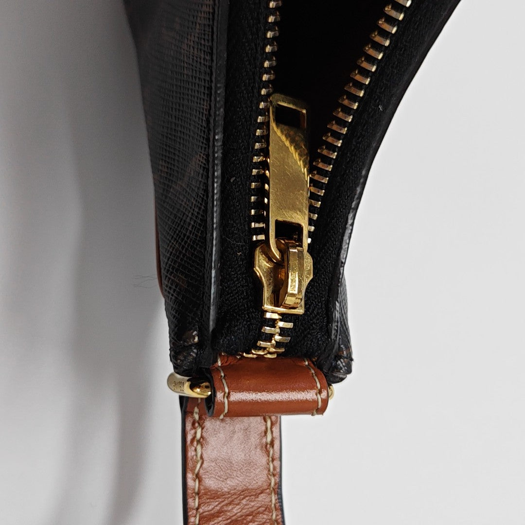 AVA Small Coated Canvas Brown