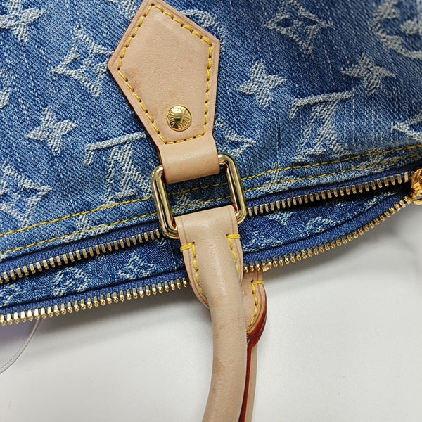 SPEEDY SOFT 30 Monogram Denim Blue
