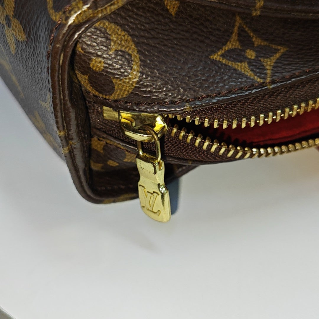 MULTIPLE Monogram Coated Canvas Brown