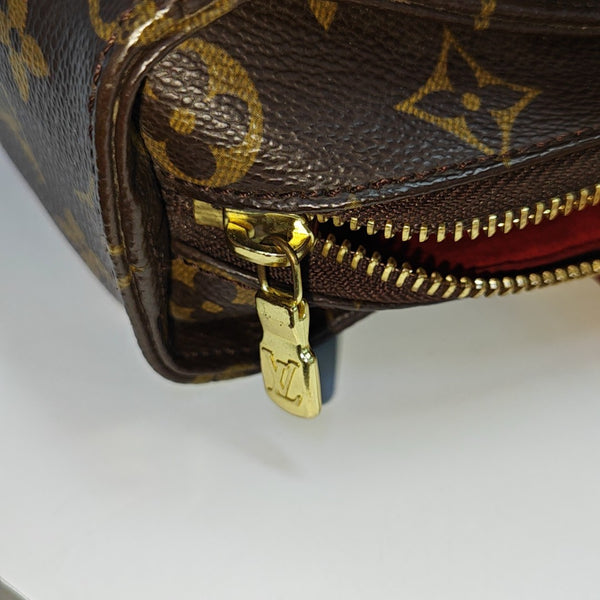 MULTIPLE Monogram Coated Canvas Brown