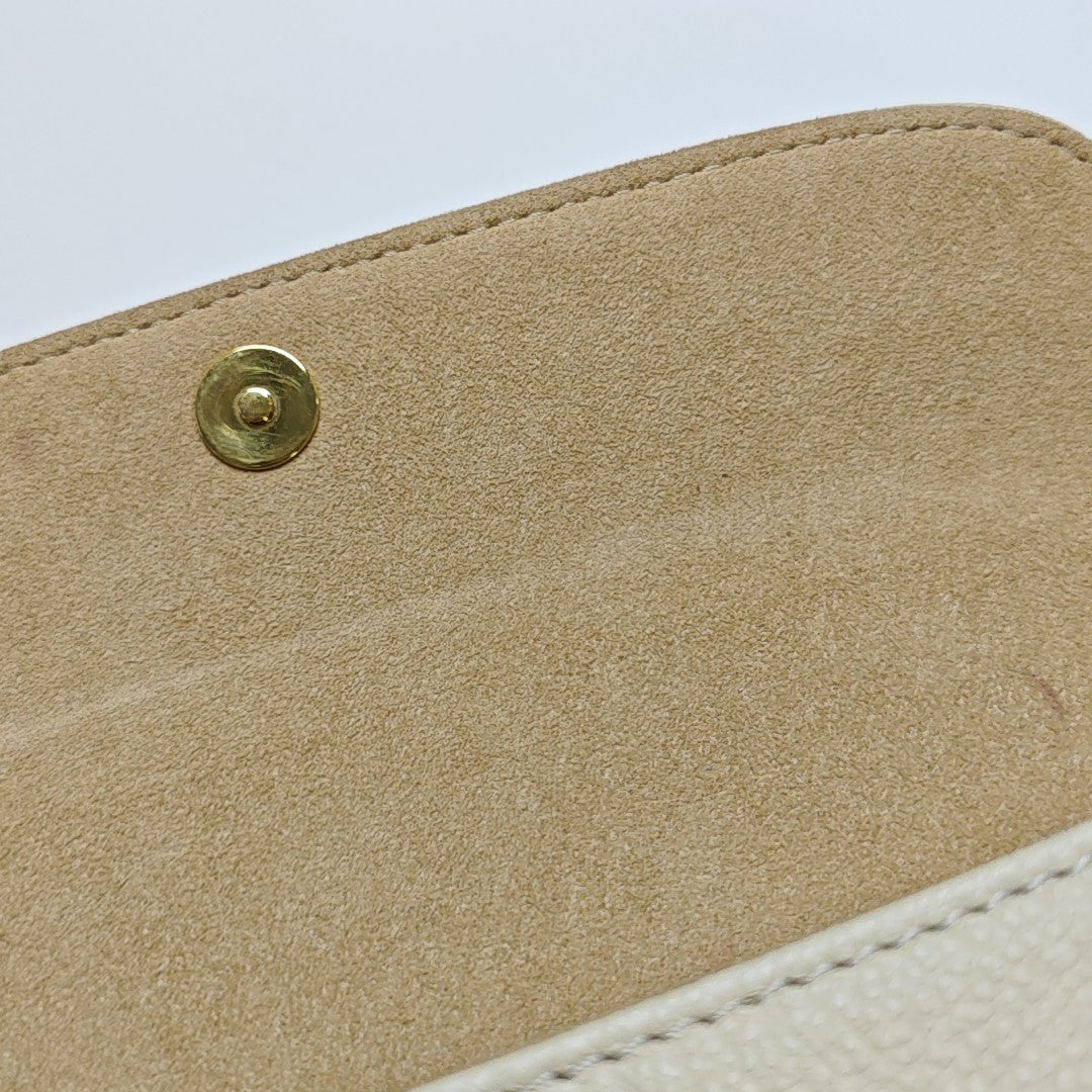 IVY Monogram Calfskin Beige