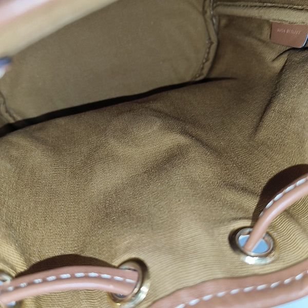 TRIOMPHE Mini Coated Canvas Brown