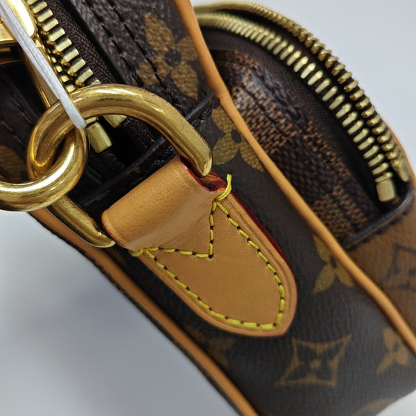 NIL Damier Ebene Coated Canvas Brown