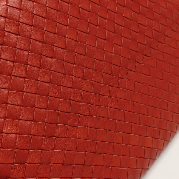 Lambskin Tote Bag Red