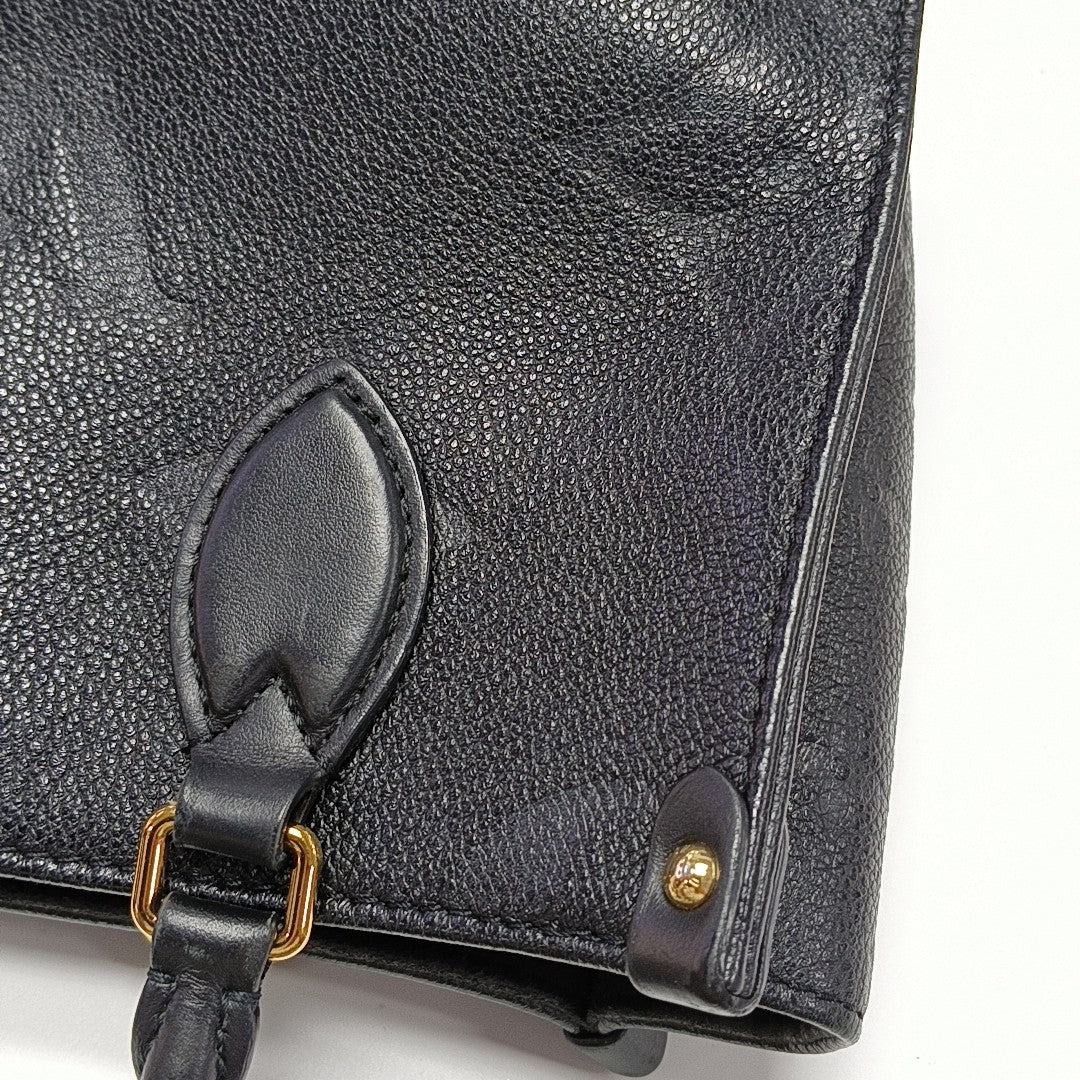 ONTHEGO PM Monogram Calfskin Black