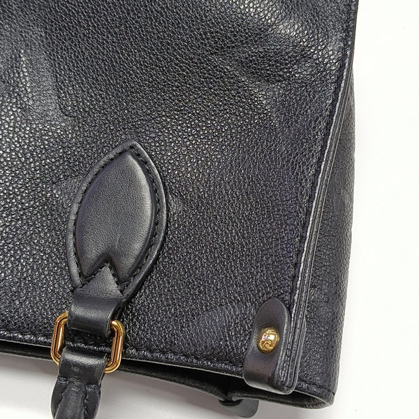 ONTHEGO PM Monogram Calfskin Black