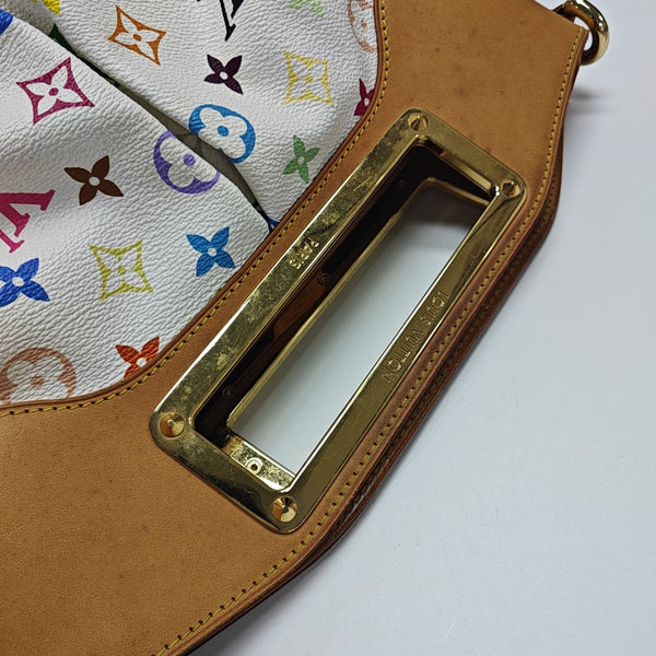 LV × TM JUDY MM Monogram Coated Canvas White