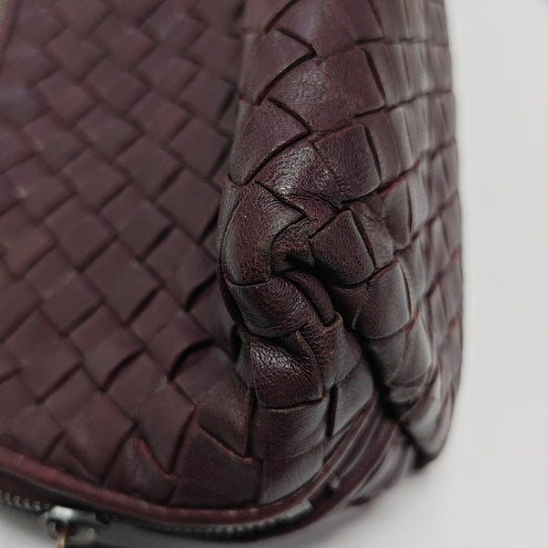 Lambskin Clutch Red