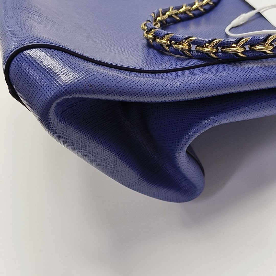 Calfskin Tote Bag Blue