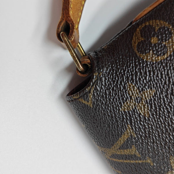 MUSETTE TANGO Monogram Coated Canvas Brown