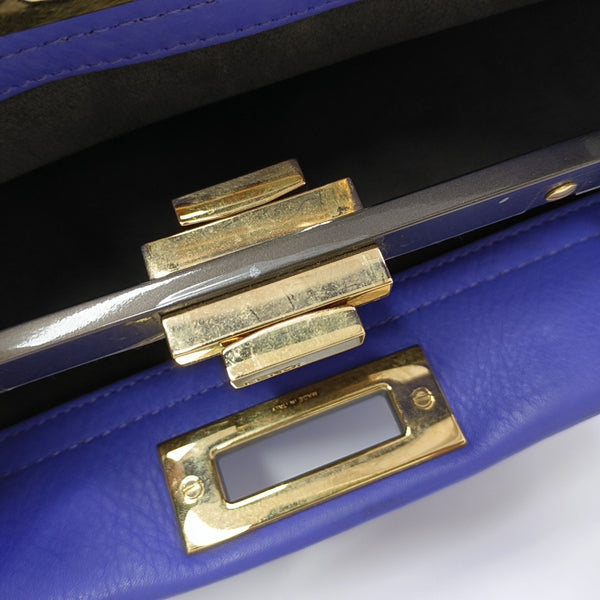 Peekaboo Medium Calfskin Purple
