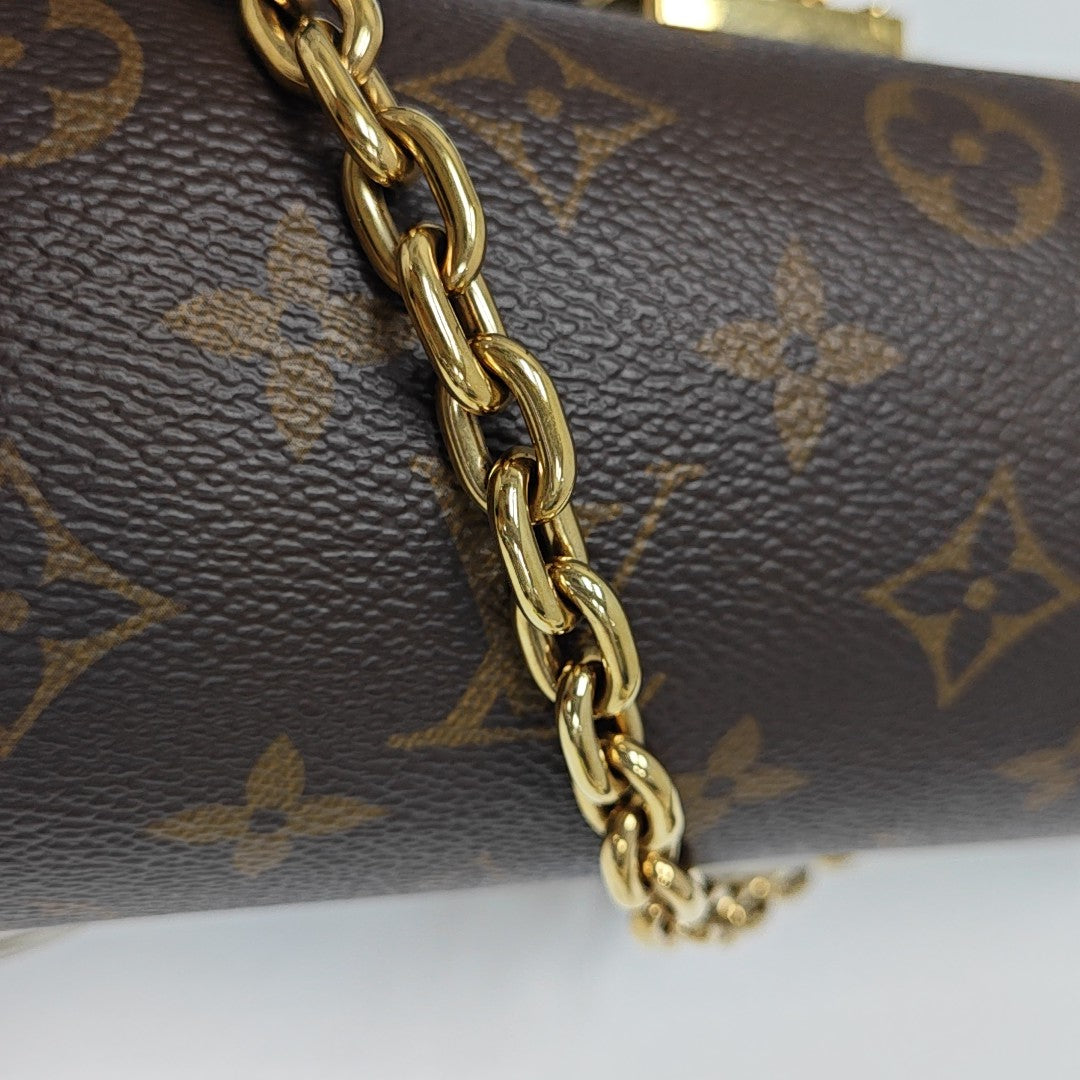 PAPILLON 19 Monogram Coated Canvas Brown