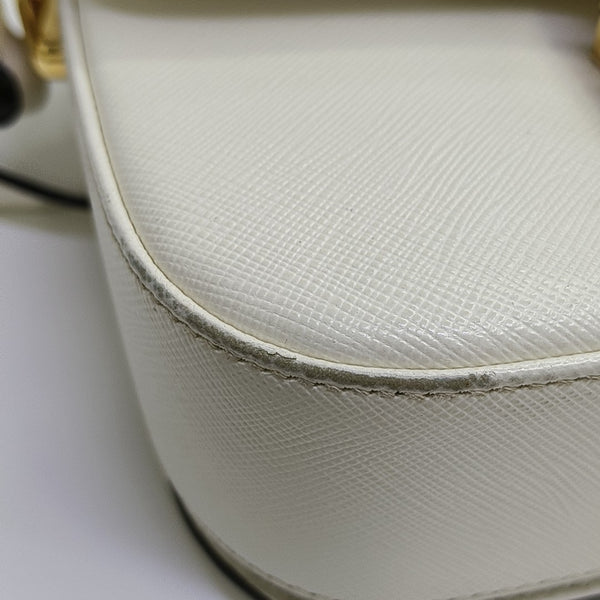 Emblème Calfskin White