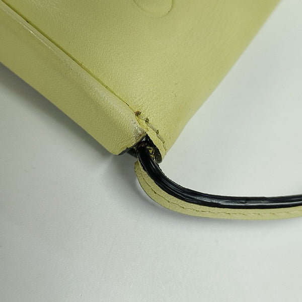 Heel Small Calfskin Yellow