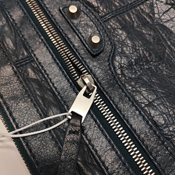 Calfskin Clutch Blue
