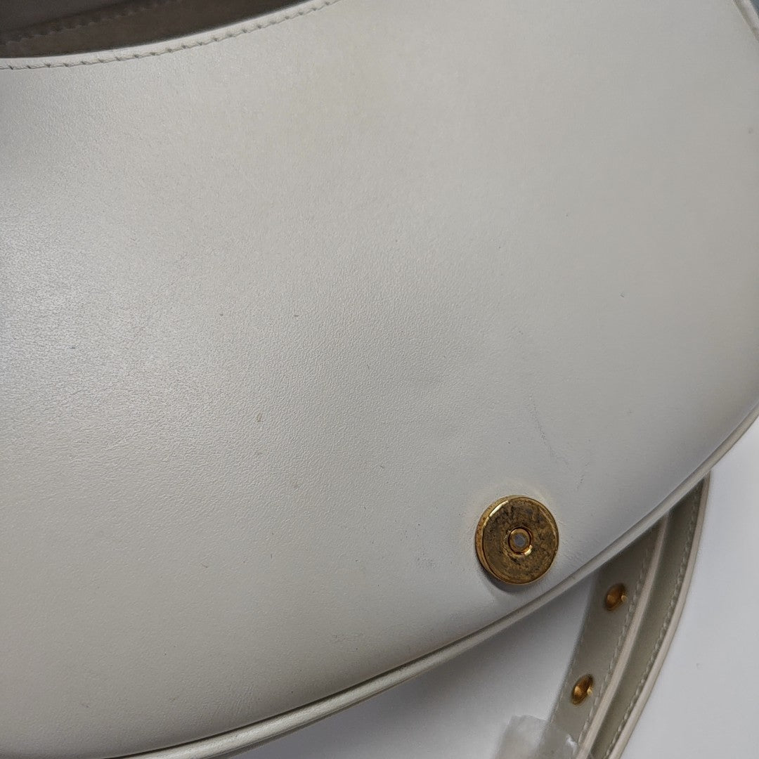 Bobby Medium Calfskin White