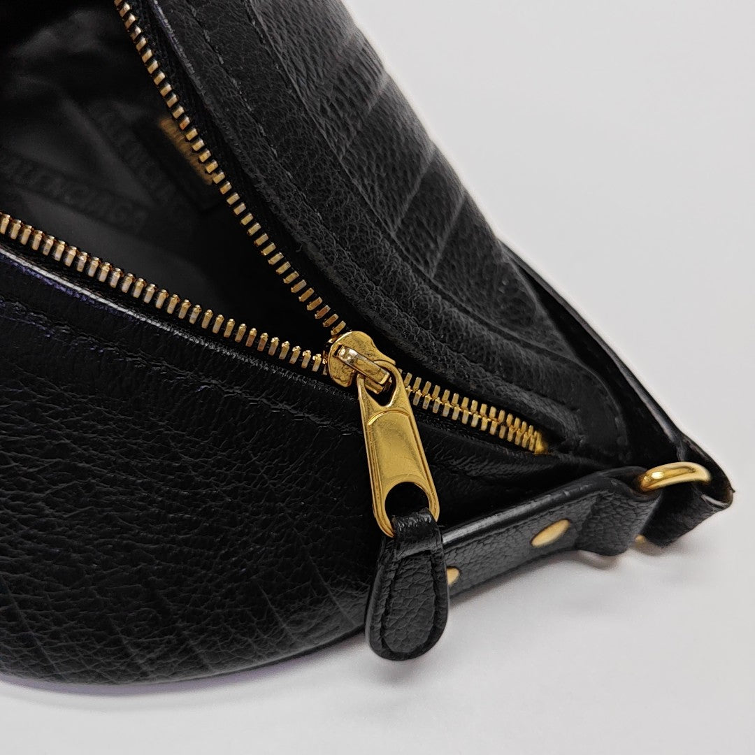 Souvenirs Quilted Calfskin Black