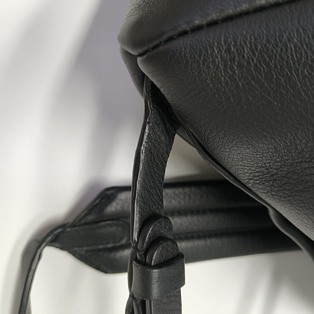 Calfskin Backpack Large Black