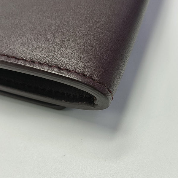 CHYC Y LIGNE Calfskin Red Wallet