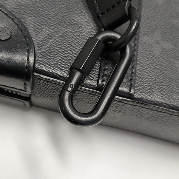 WALLET TRUNK Monogram Coated Canvas Gray