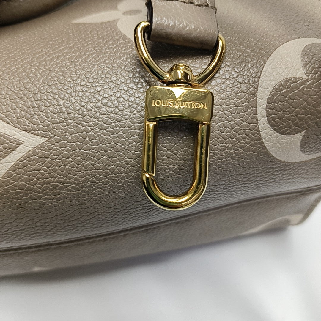 ONTHEGO PM Monogram Calfskin Gray