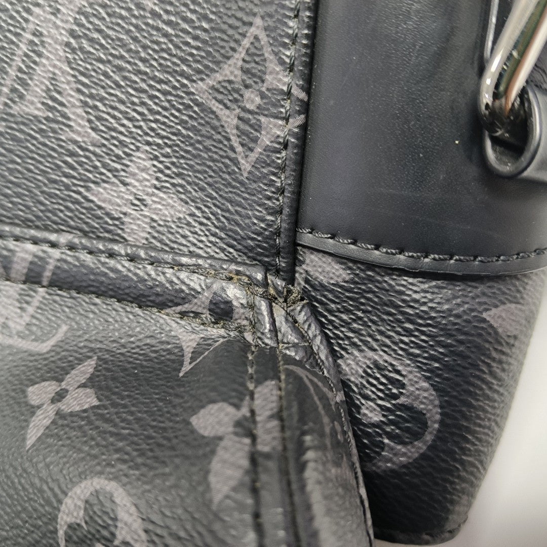 VOYAGER PM Monogram Coated Canvas Black