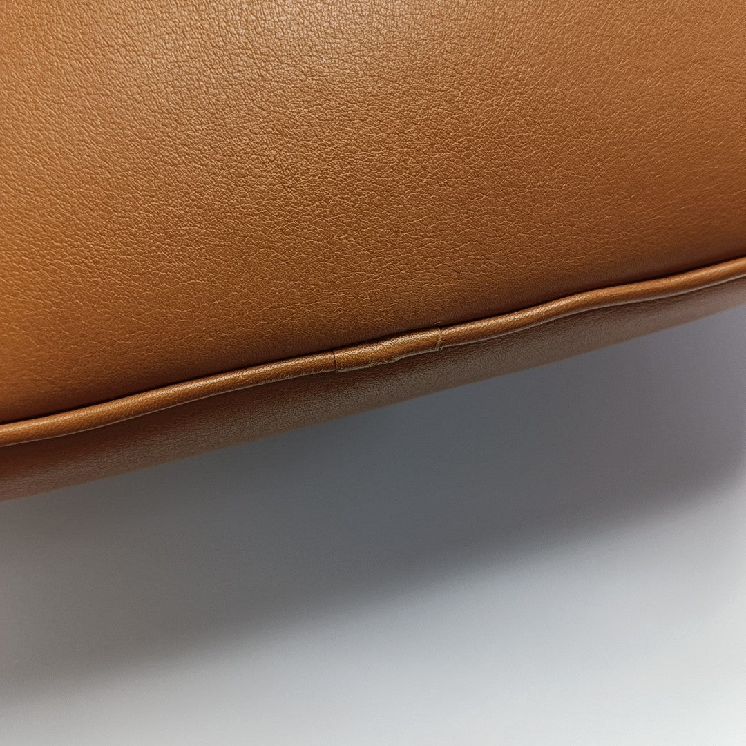 Calfskin Shoulder Bag Yellow