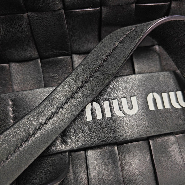 Intreccio Lambskin Black