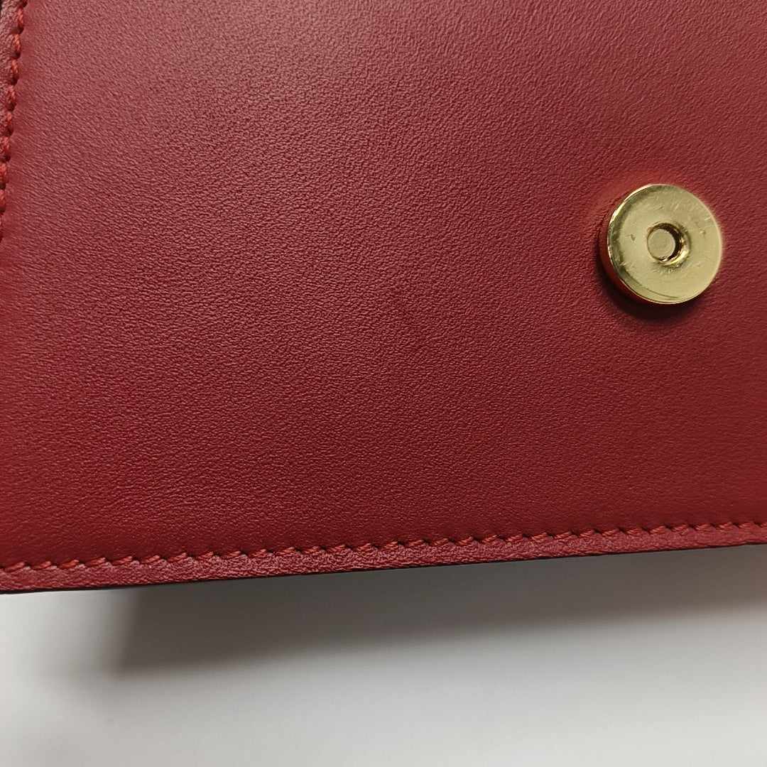 Sylvie Super Mini Calfskin Red