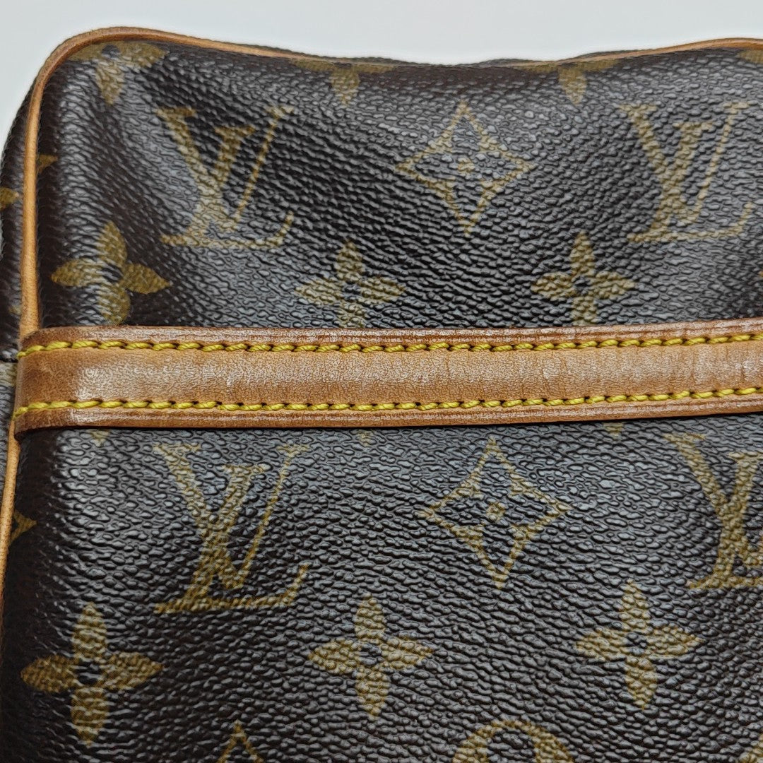 DANUBE Monogram Coated Canvas Brown