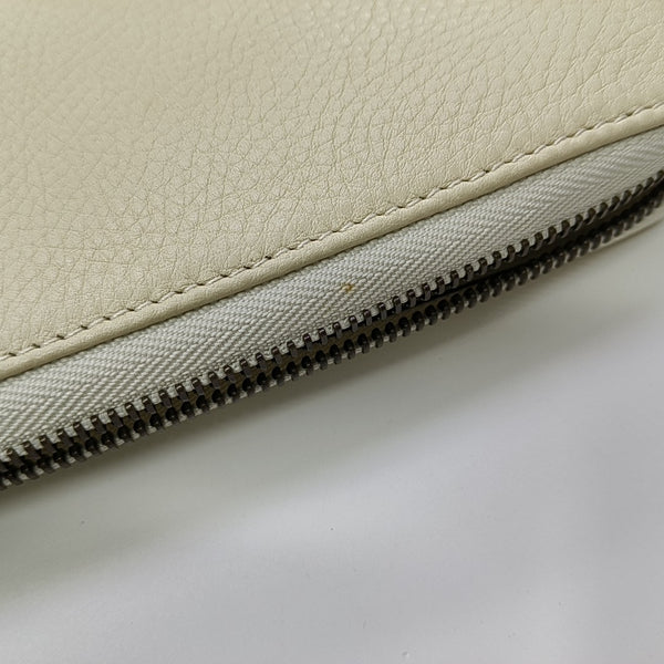 Calfskin Wallet Beige