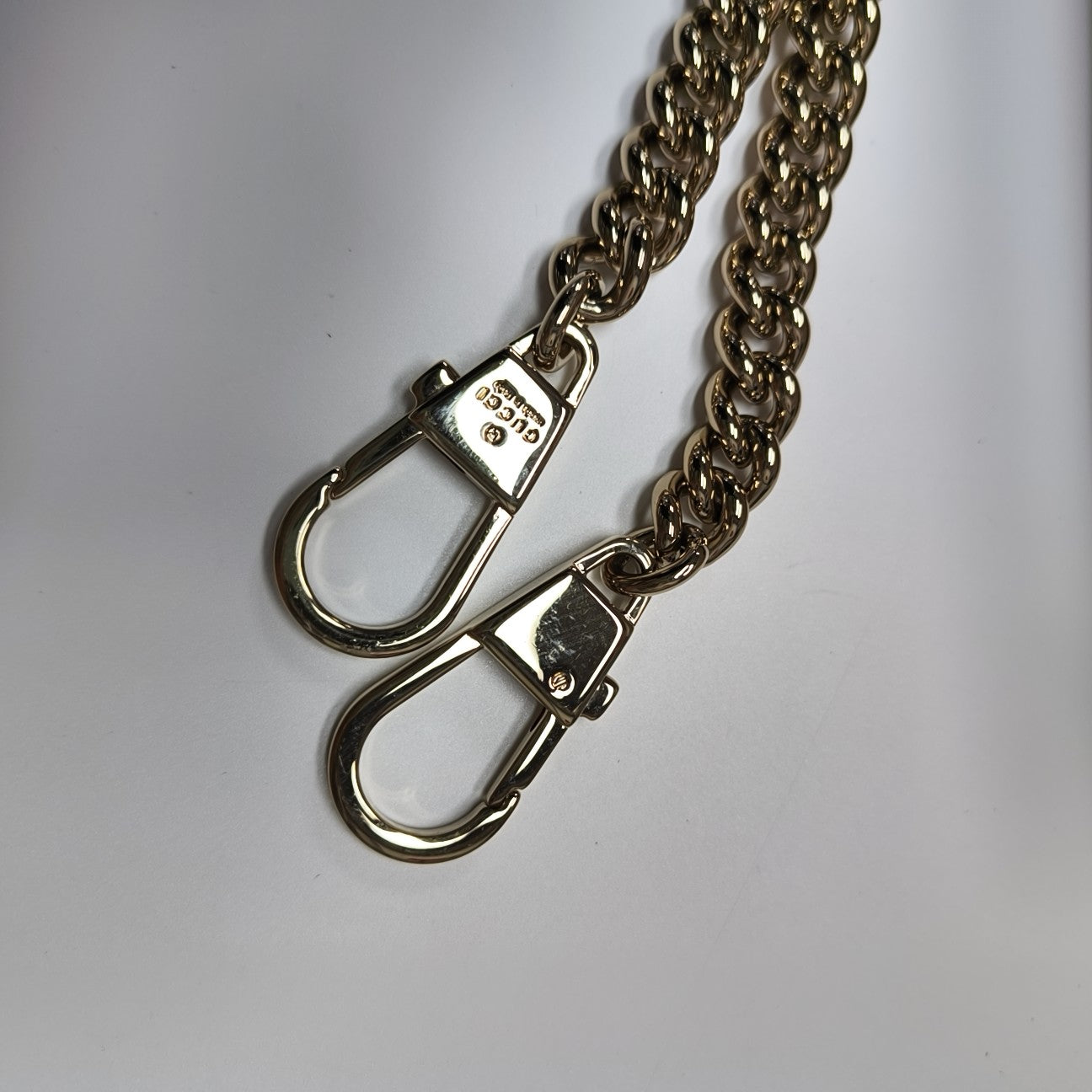 Interlocking G Mini Calfskin Beige