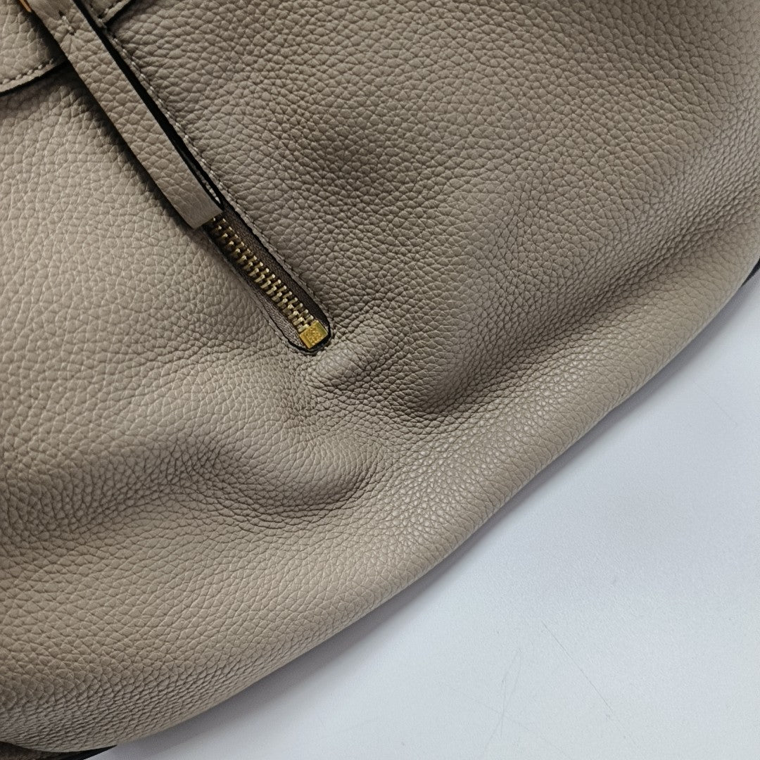 Hammock Small Calfskin Beige