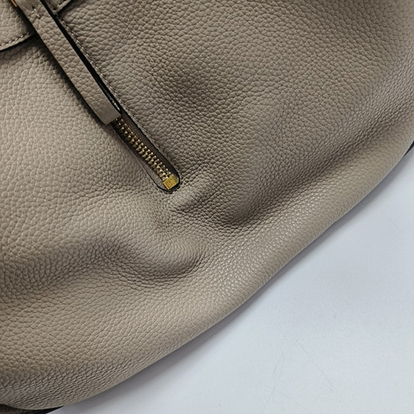 Hammock Small Calfskin Beige